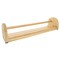 US Art Supply 12-Inch Wooden Tabletop Easel Paper Roll Holder and Dispenser - Craft Paper Roll Dispenser with Safe Tear Strip, Solid Wood Construction